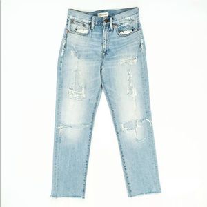 Madewell The Perfect Vintage Cutoff HighRise Jeans